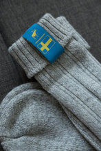 Load image into Gallery viewer, Swedish Lagom Socks - Heather Grey
