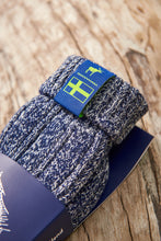 Load image into Gallery viewer, Classic Nordic Socks - Midnight Blue