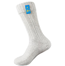 Load image into Gallery viewer, Heather Grey Swedish Lagom walking socks - The Nordic Sock company