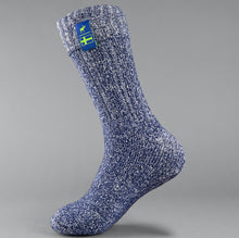 Load image into Gallery viewer, Classic Nordic Socks - Midnight Blue