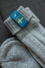 Load image into Gallery viewer, Swedish Lagom Socks - Heather Grey
