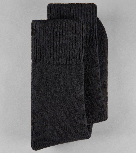 Ultra Warm Finnish Wool Socks - Black