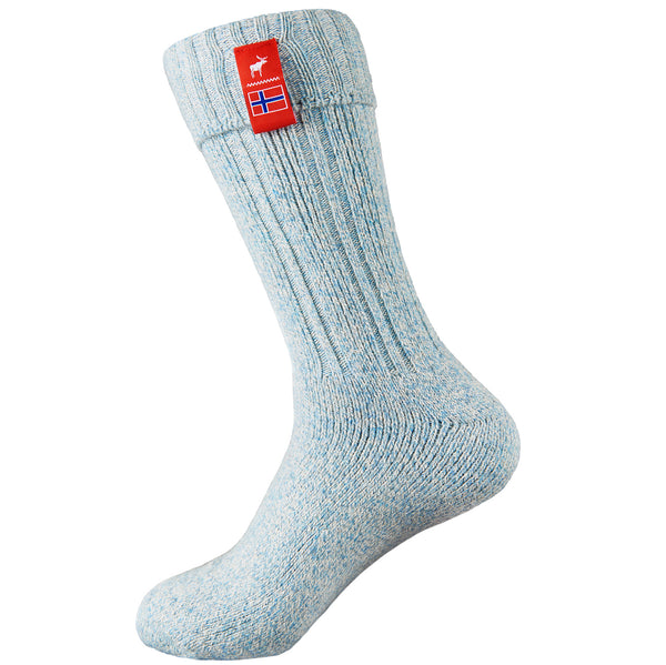 Warm Nordic Socks Arctic Blue - The Nordic Sock Company